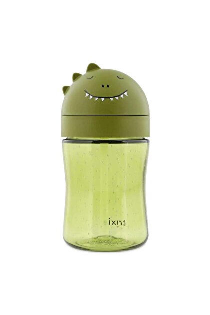 Mr. Dino 300 ml Unisex Children's Water Bottle with Straw 96-759