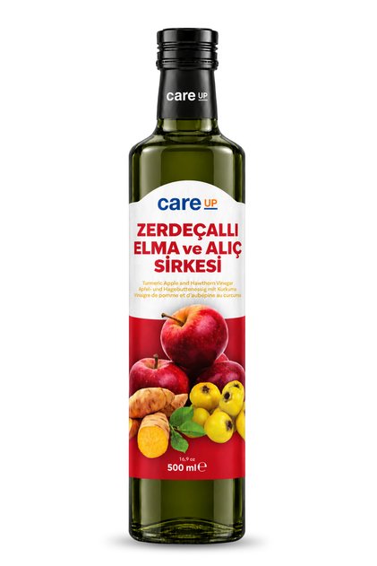 Zerdeçallı Elma ve Alıç Sirkesi 500 ml