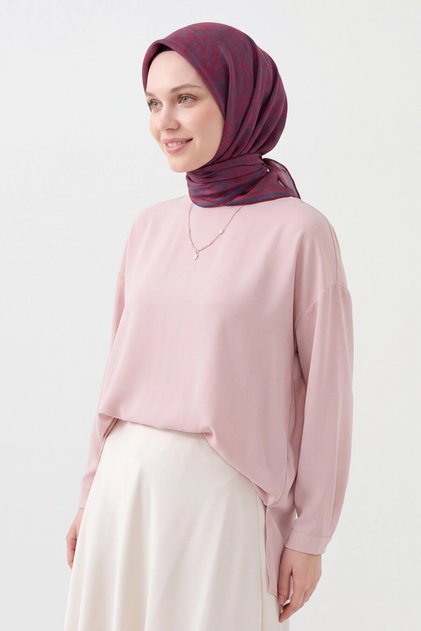 Soft Eşarp Petra Fuşya