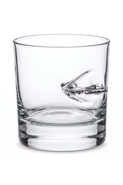 F-16 Aircraft Special Pilot Aviator Gift Whiskey Glass 300Cc