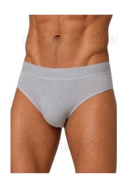 67 Men's Modal Belted Gray Slip Underwear Single
