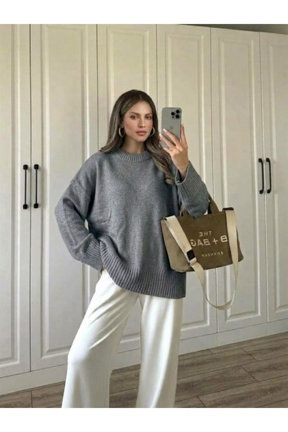 Pulover basic oversize