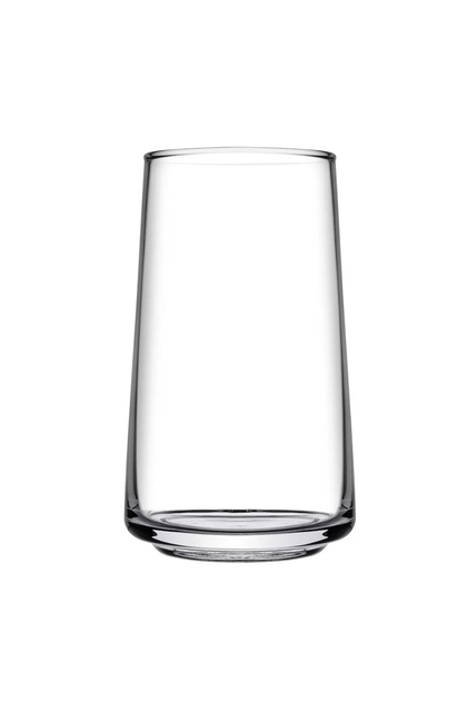 Tokyo Transparent Tokyo Glass Soft Drink Cup, Modern Design, One Piece, for Home and Office