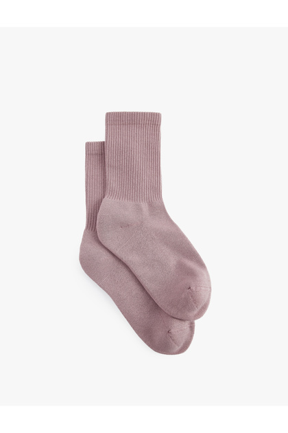 Cotton Ribbed Sports Socks