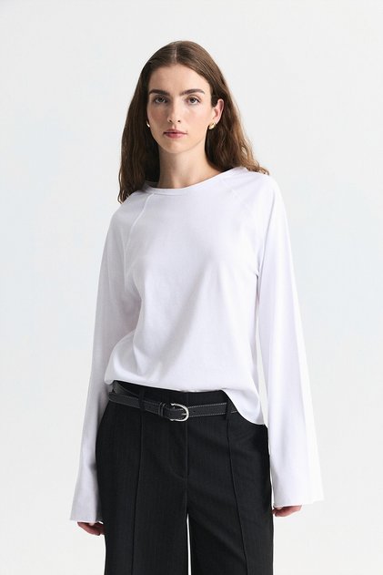Uzun Kollu Basic T-Shirt