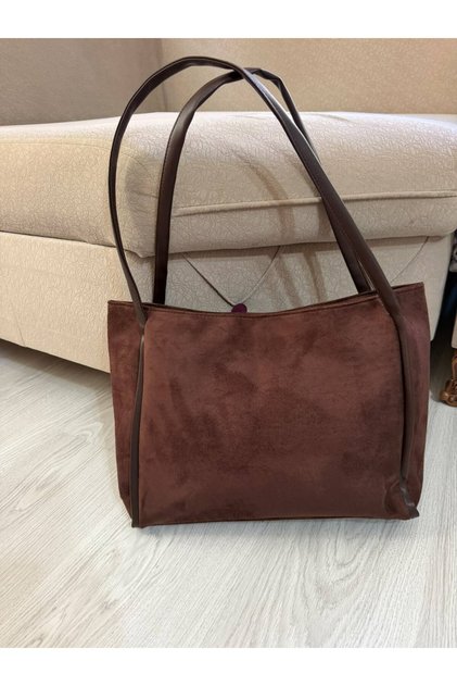 Women's Suede Shoulder Bag Large Size Daily Bag