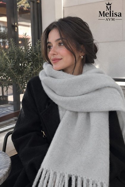 Puffy Soft Textured Women's Scarf Shawl Shoulder Wrap