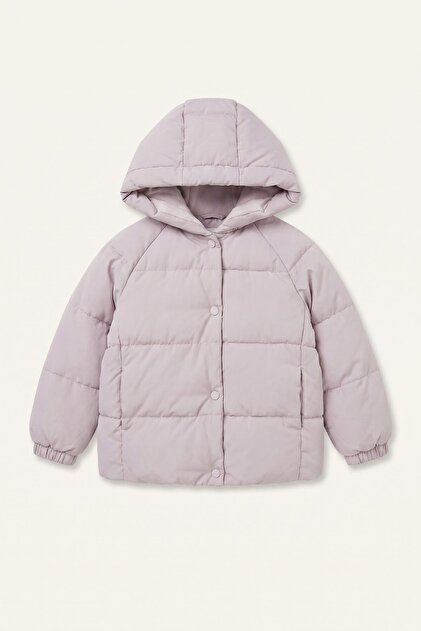 Windproof Waterproof Hooded Faux Fur Lined Coat Baby Girl C3502A526Au