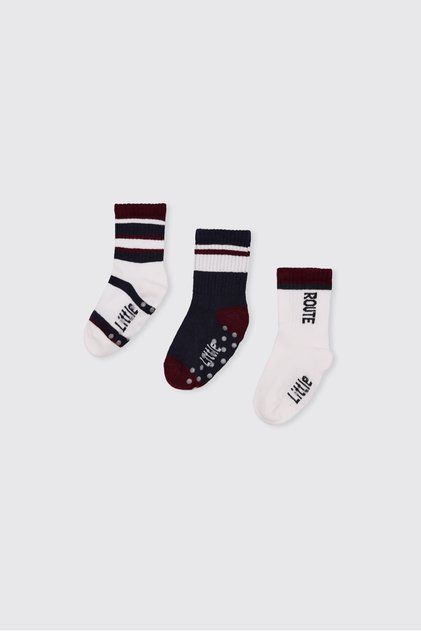 Baby Boy Indigo Socks