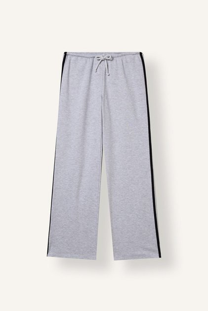 Straight Fit Straight Leg Sweatpants with Side Stripes I9295Ax26Au