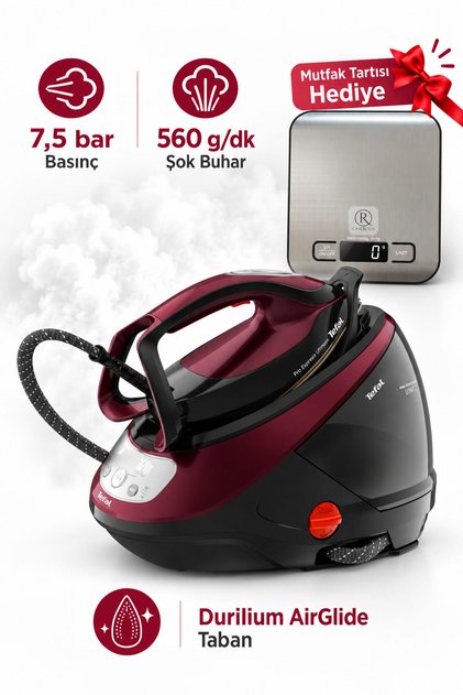 7,5 bar Basınç Buhar Kazanlı Ütü GV9230 Mutfak Tartısı Hediye (Onerous)