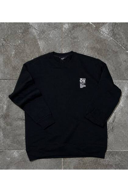 Bisiklet Yaka Sweatshirt