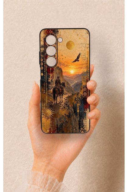 Oppo A5 5g Compatible Steppe Passenger Patterned Silicone Case