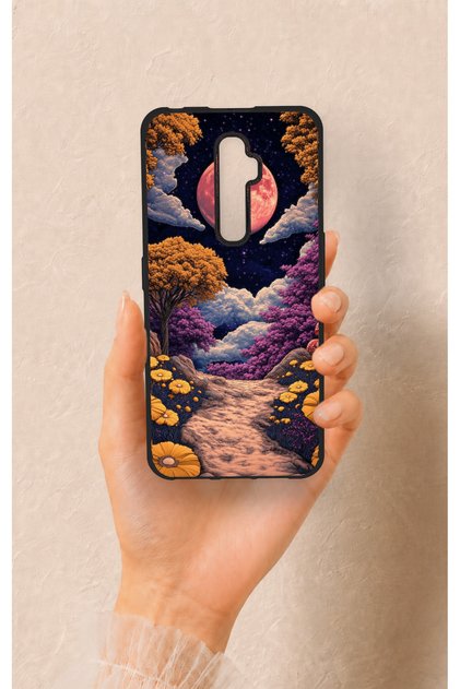 Oppo Reno 2Z Compatible Magical Forest Pattern Silicone Case