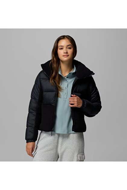 Leadbetter Point Sherpa Hybrid Puffer Women's Coat 2085602-010