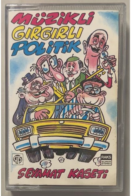 Musical whistling political travel cassette (paper print)