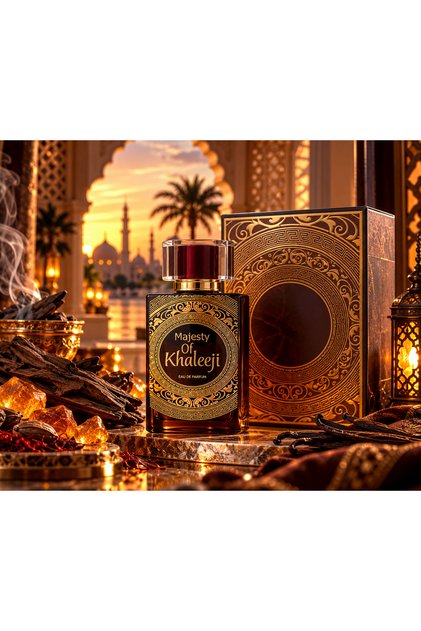 Majesty of Khaleeji Brown Eau De Parfum 80ml | Rich & Elegant Arabian Fragrance