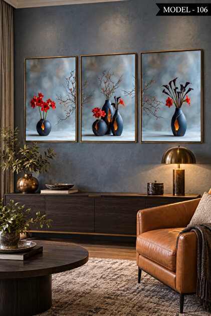 Adhesive Felt Painting - Poster Flower (Model-106)
