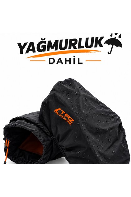 Kurye El Koruma - CAPPUCİNO 50-125 - DİO 110 - BRİLLİANT 50-125 - RKS VRS - HERO DASH UYUMLU YAĞMUR