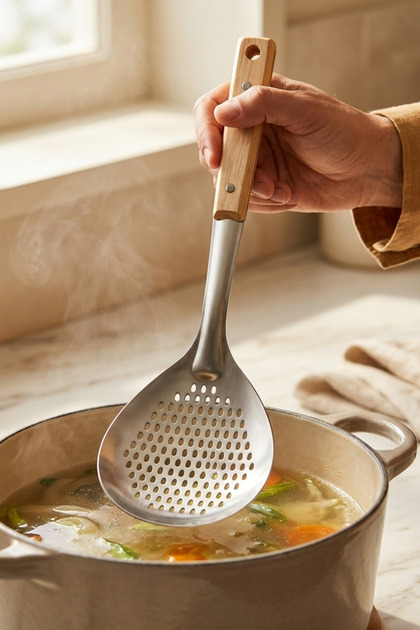 34 cm Stainless Steel Colander Yk1984