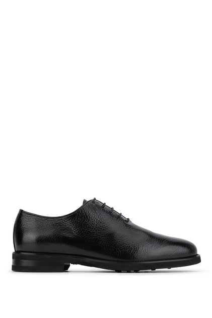 Men's Genuine Leather Black Classic Shoes