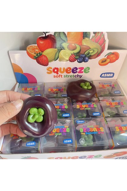 Crunch Patlıcan Squeeze Çıtır Çıtır Ses Çıkartan Sukuşi Yeni Seri Squısh Stres Oyuncağı 1 Adet Gönderilecektir