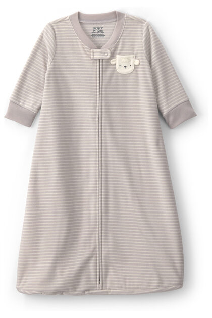 Baby Fleece Jumpsuit 0 Months-12 Months Gray