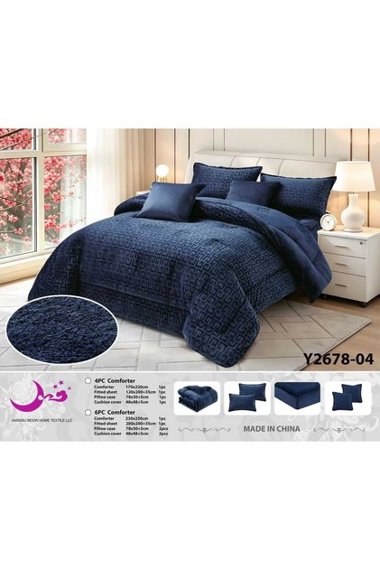 Nefirin Winter Soft Double Faced Fur _ Fur Velvet _ 6-Piece Set _ 200*200