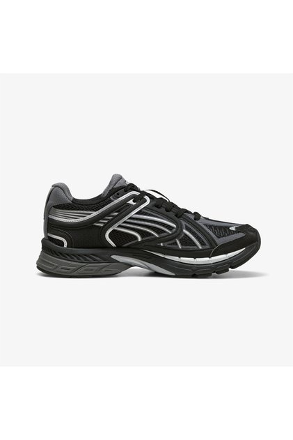 Skyjet Black Men's Walking and Running Shoes