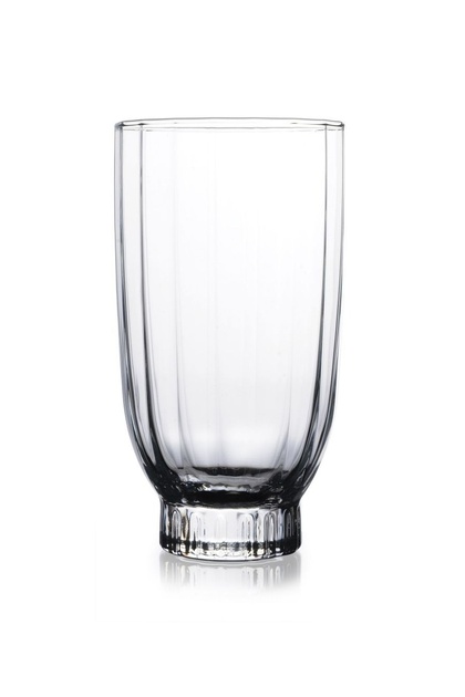 6 Pieces Amore Long Drink Tumbler, 410 Ml Clear