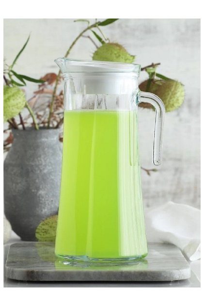 Truva Jug, 1400 ml, 260 mm Height, Clear