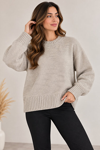 Women's Oversize Knitwear Sweater Wide Sleeves
