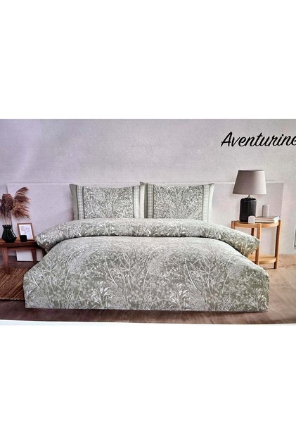 Nev Series -Aventurine Beige- Double Duvet Cover Set