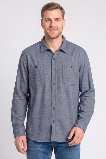 Men Regular Fit Plaid Long Sleeve Casual Shirt, Multicolor