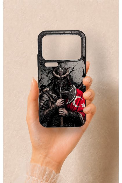 Mi 17 Pro Max Compatible Turkish Warrior Patterned Silicone Case