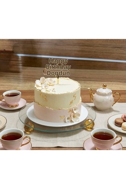 Decorative Glass Presentation Tray Crystal - Cloud Model Glass Presentation Tray with Diamond Feet