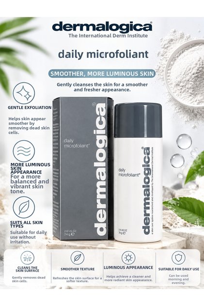 Daily Microfoliant 74 g – Rice-Based Brightening and Skin Tone Balancing Powder Peeling