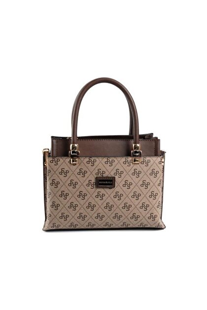Koyubej - Brown Monogram Women's Handbag Sp826