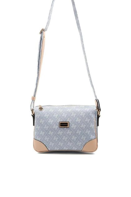 Blue - Ten Monogram Women's Crossbody Bag Sp784