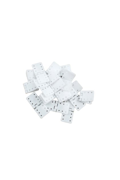 20pc 12x24mm heye Nylon and Pinned Hinge for RC Airplane, Plane Parts, Model Replacement, High Quali