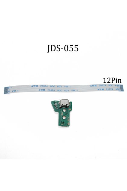 JDS 055 12pin TingDong For PS4 Controller Micro USB Charging Board Port Socket jack Dock 12Pin 14Pin