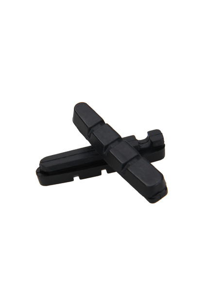 Rubber Black Road Bike Brake Pads Shoes V Brake Shoes Rubber Blocks 11g Lightweight For Ca