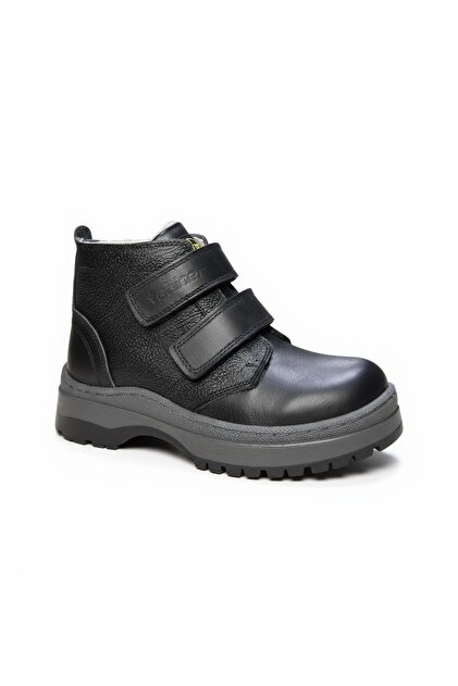 Genuine Leather Fur Boots Orthopedic