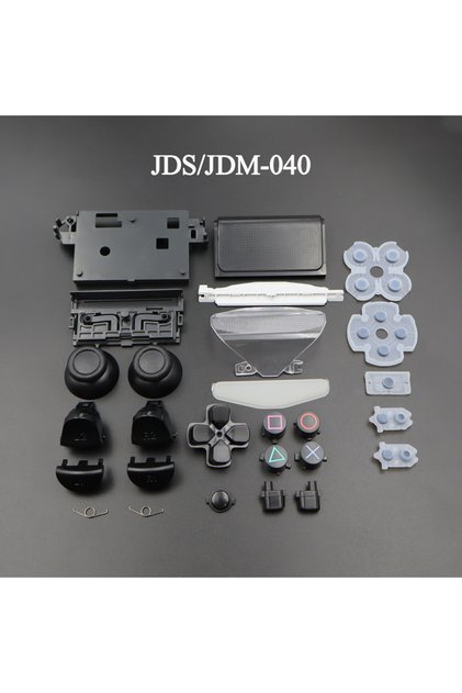 B 1set for PS4 PRO Controller JDS-040 050 JDM-010 Full Housing Repair Parts D-Pad Circle Square Tria