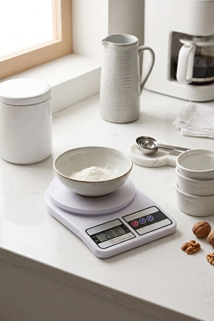 Dijital Hassas 10 Kg Mutfak Terazisi Tartısı Lcd Ekranlı