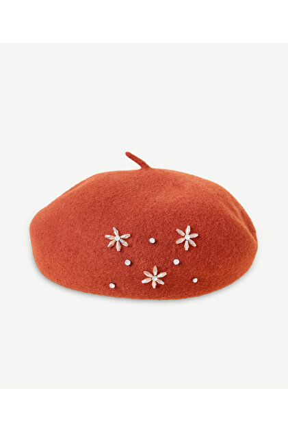Bead Embroidered French Beret