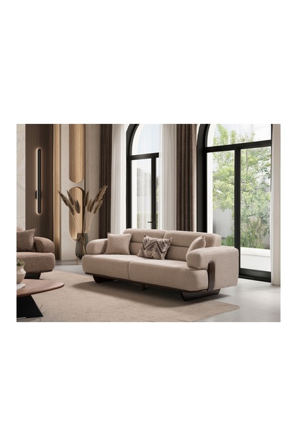 ALYANS ÜÇLÜ KOLTUK, KREM