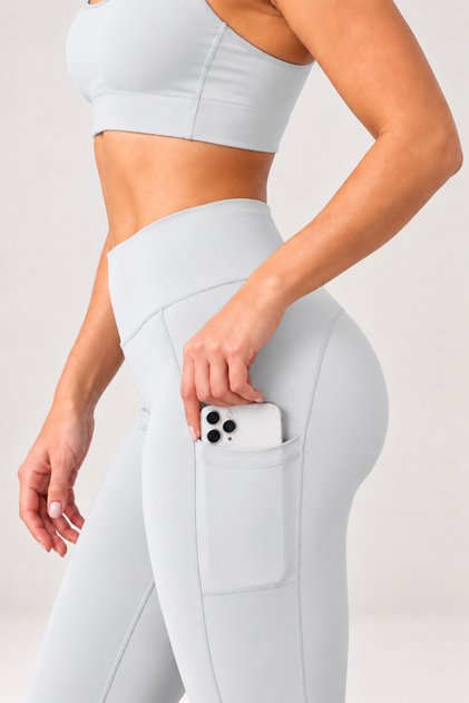 High Waist Pocket Detail Shaping / Sculpting Leggings