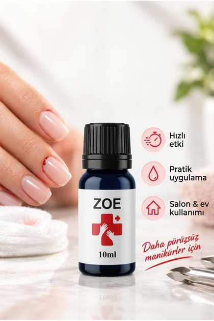 Profesyonel Sıvı Kan Durdurucu - Tırnak Eti ve Manikür Kanama Engelleyici