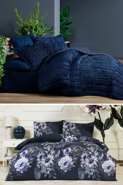 Velvet 10 Piece Prime Set Navy Blue